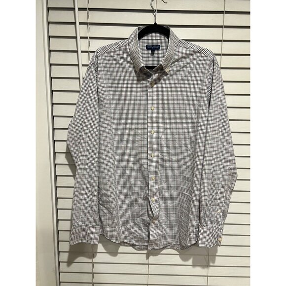 Peter Millar Crown Crafted Long Sleeve Button Up Shirt - Size - L‎